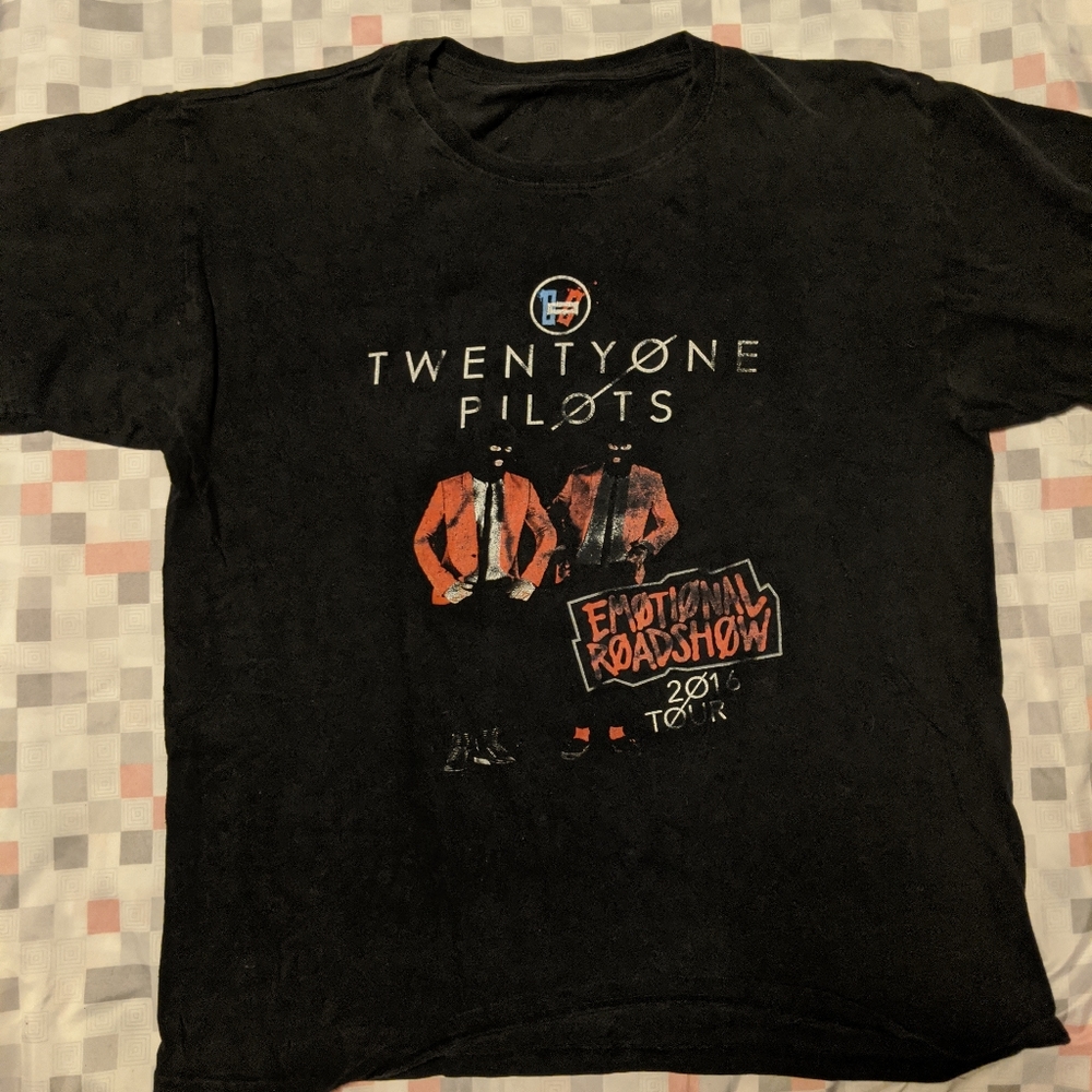 Twenty one pilots 2016 your shirt